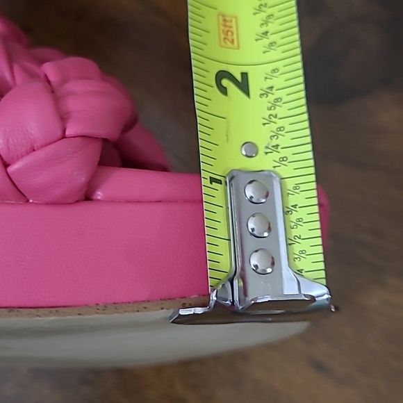 Circus NY by Sam Edelman MABLE Chunky Bright Pink Platform Sandals size 10